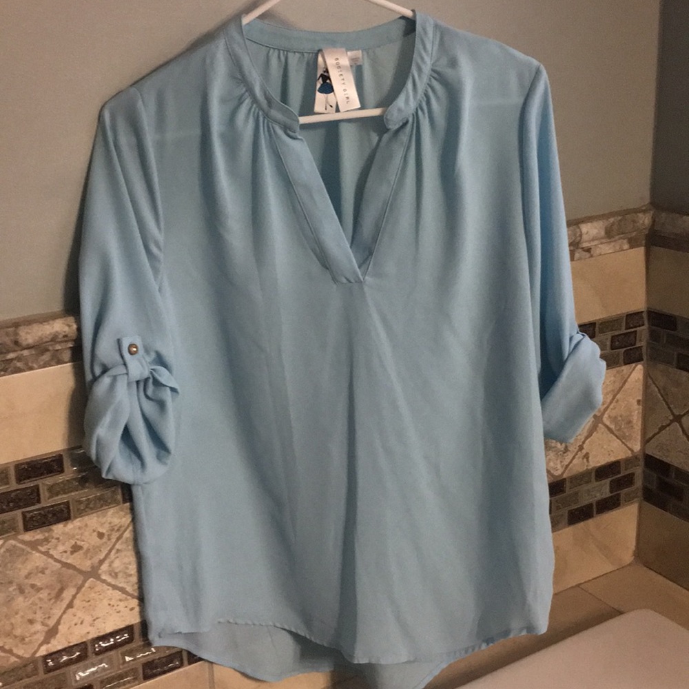 V-neck tunic